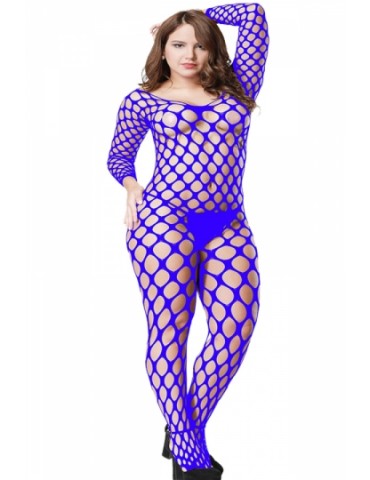 Sexy Beauty Fishnet Bodystocking Blue