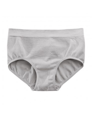 Women Triangle Seamless Panties Honeycomb Underpants