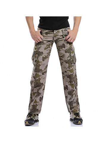 Men's Camouflage Military Tactical Casual Outdoor Cargo Pants