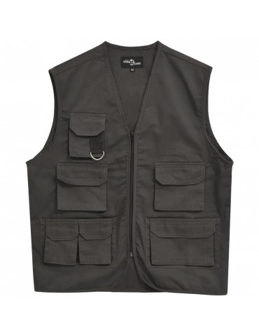 Men's Work Vest Size L Grey