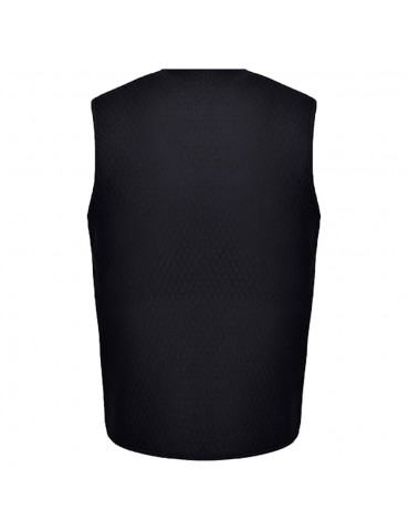 Electric Heated Vest Washable Adjustable USB Charging Heating Clothing Size M - Black